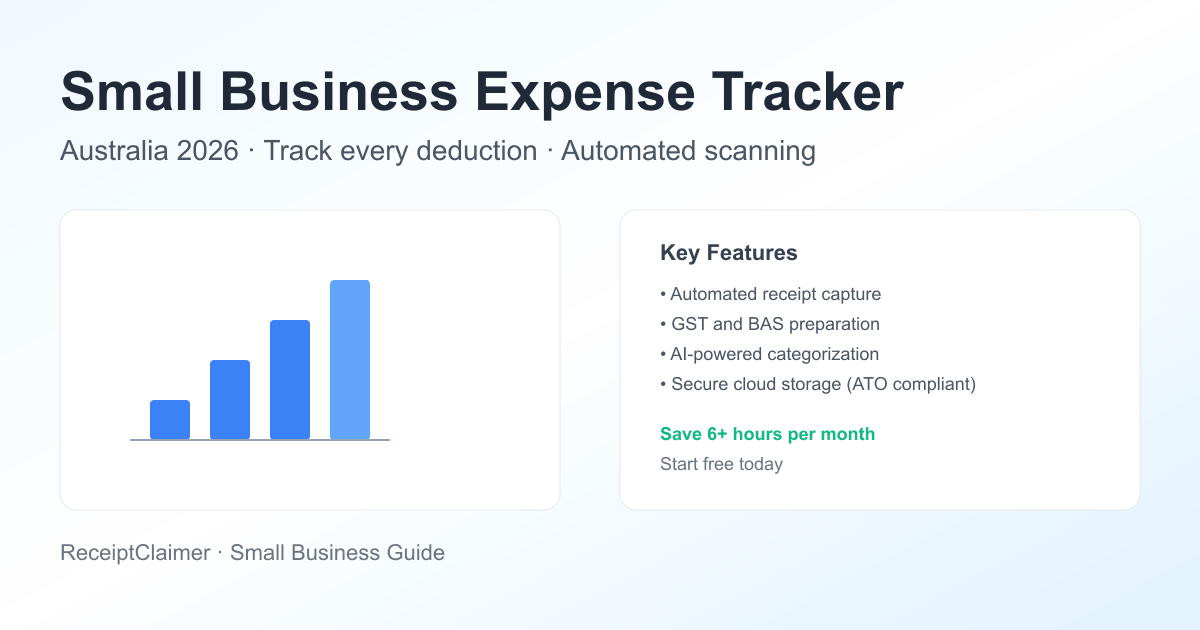 Best Small Business Expense Tracker Australia 2026