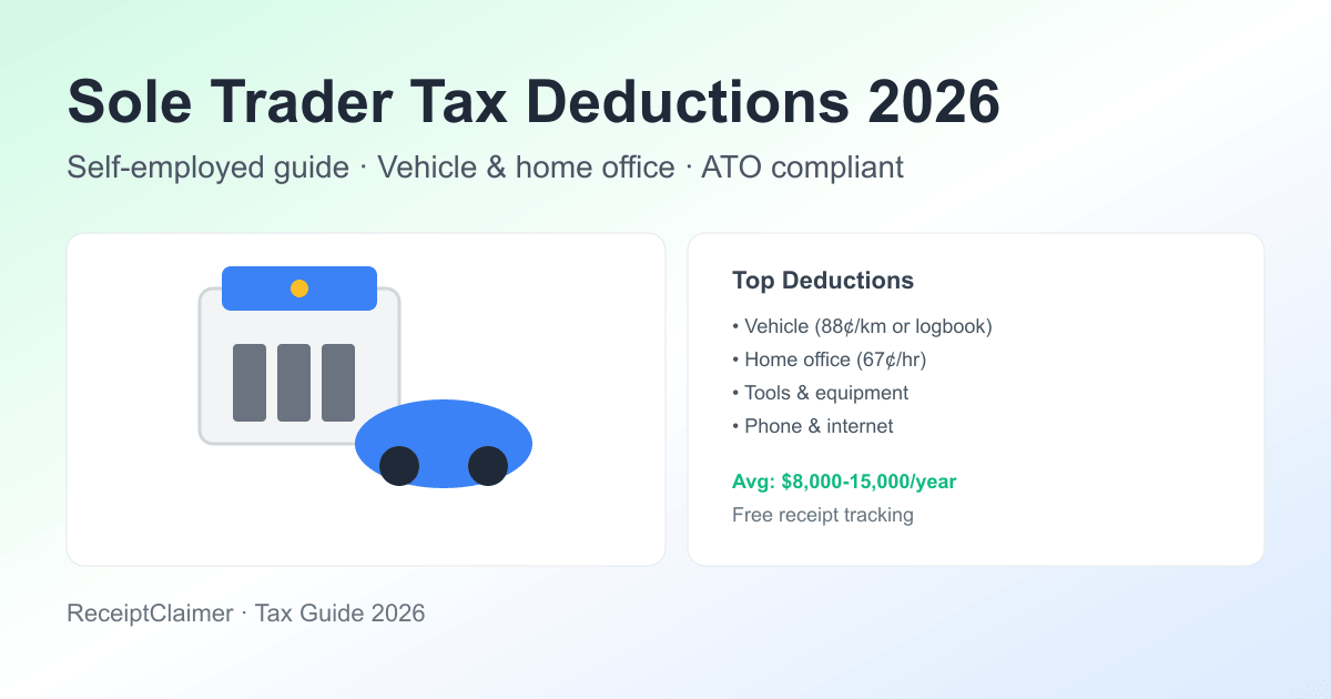 Sole Trader Tax Deductions Australia 2026: Guide