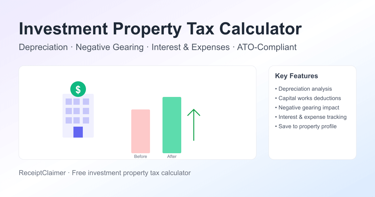 Investment Property Tax 2026 — Calculator & Landlord Guide